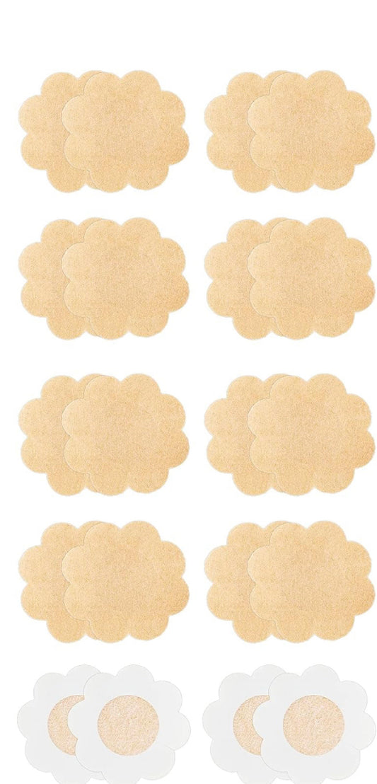 10 Pack Nude Nipple Pasties